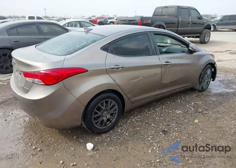 2013 Hyundai Elantra Limited from USA, damaged, VIN 5NPDH4AE8DH394223